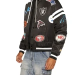 NFL Patch Varsity Bomber Jacket