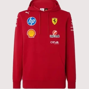 Scuderia Ferrari HP 2025 Team Hoodie