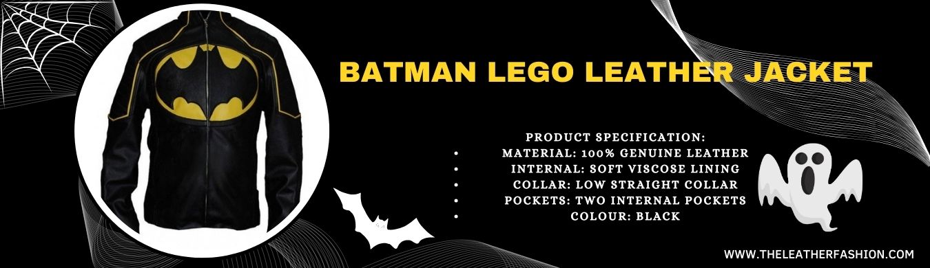 Batman Lego Leather Jacket