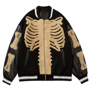 Skeleton Bones Harajuku Jacket