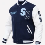 Spelman College Jaguars Full-Zip Varsity Jacket