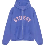 Stussy Faded Graphic Zip Hoodie