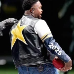 Mustard Vanson Super Bowl LIX Leather Jacket