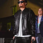 Super Bowl LIX Trent McDuffie Givenchy Leather Jacket