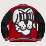 Supreme Bone Varsity Jacket