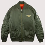 T1 Green Bomber Jacket