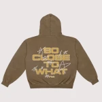 Tate Mcrae Stars Brown Hoodie