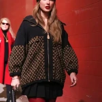 Taylor Swift Monogram Jacquard Knit Jacket