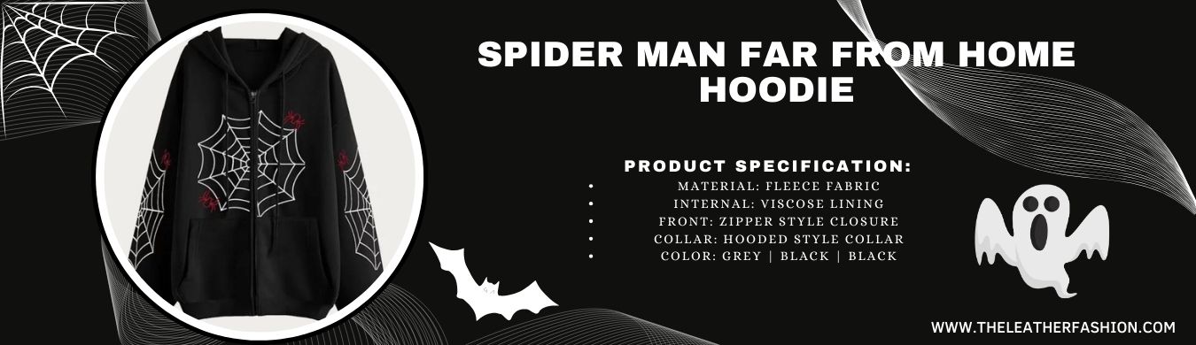 Banner Of Spider Man Far From Home Hoodie