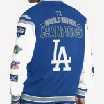 Dodgers G-III Royal Recruit Commemorative Varsity Jacket