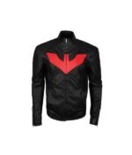 Batman Arkham Knight Hood Leather Jacket