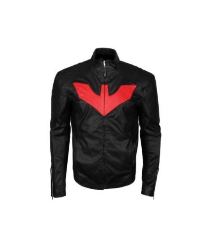 Batman Arkham Knight Hood Leather Jacket