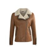 Jane B-3 Aviator Sheepskin Bomber Premium Jacket 1