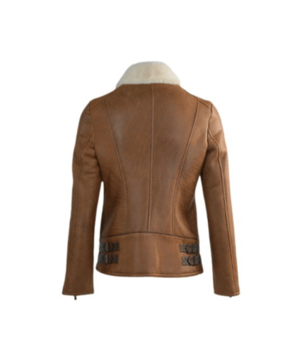 Jane B-3 Aviator Sheepskin Bomber Premium Jacket 2