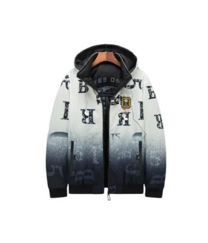 Men Baseball Hooded Jacket