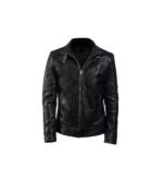 Men’s Legacy Black Leather Motorcycle Jacket