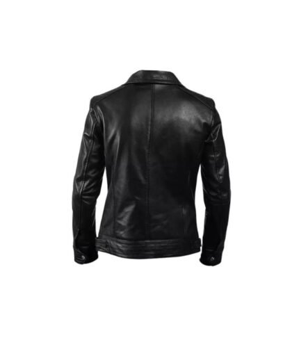 Men’s Legacy Black Leather Motorcycle Jacket