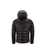 Men’s Puffer Hooded Black Jacket