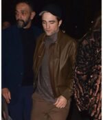 Robert Pattinson Brown Trucker Jacket