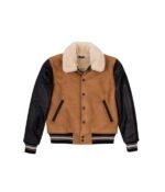 Shearling Varsity Jacket