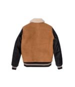 Shearling Varsity Jacket