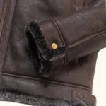Shearling Bomber Leather Jacket