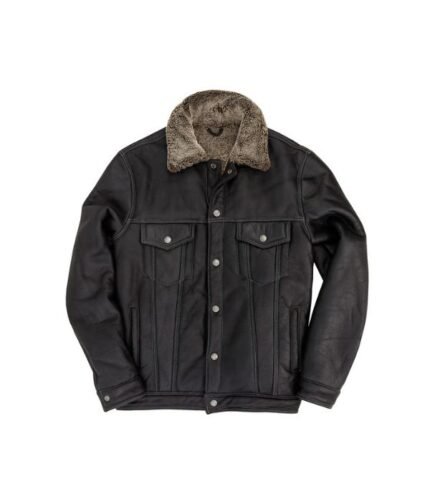 Sheepskin Trucker Shearling Jacket