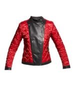 Sports Quilted Satin Jacket