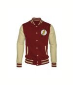 The Flash Bomber Varsity Jacket