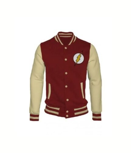The Flash Bomber Varsity Jacket