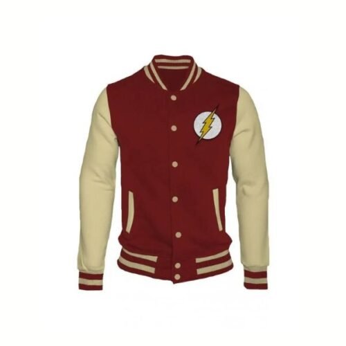 The Flash Bomber Varsity Jacket