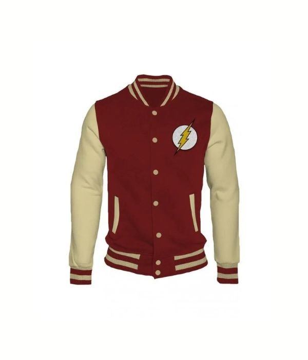 The Flash Bomber Varsity Jacket