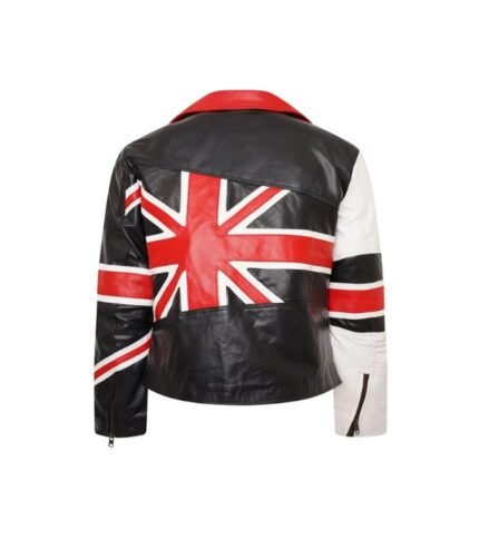 Union Jack Leather Jacket