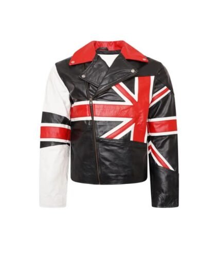Union Jack Leather Jacket