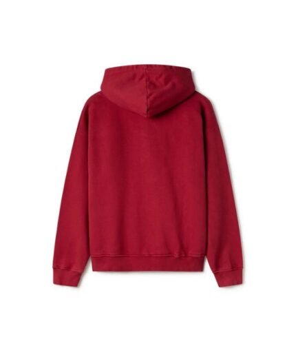 Velour Garments Red Hoodie