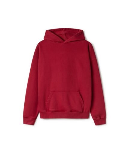 Velour Garments Red Hoodie