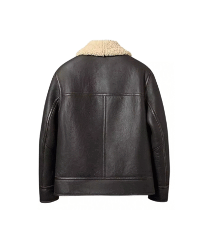 Women B3 RAF Aviator Shearling Leather Jacket 2