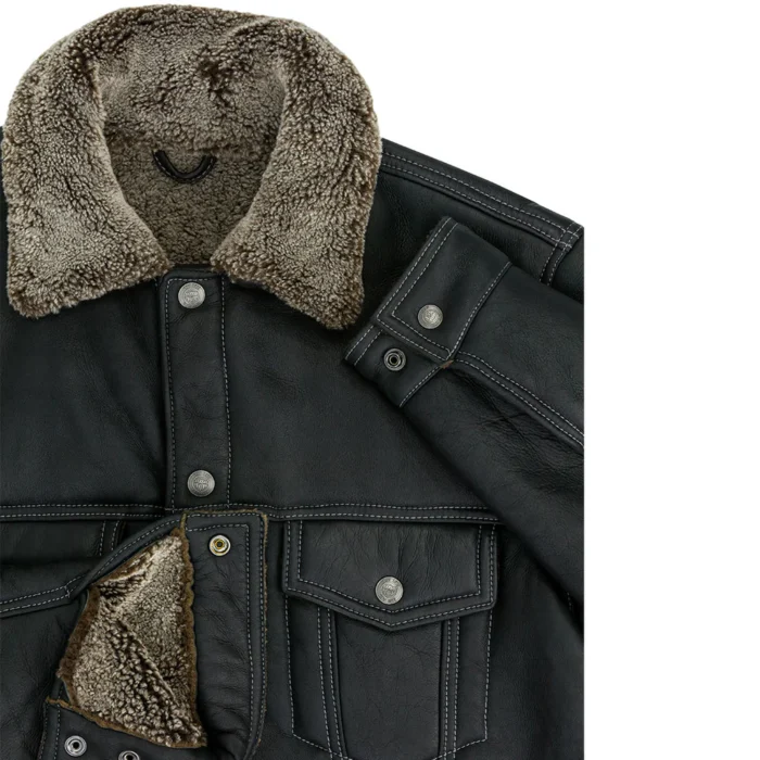 Sheepskin Trucker Shearling Jacket