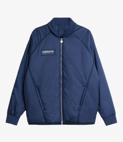 Unisex 2025 Adidas Originals Bramhope Spzl Blousson Blue Bomber Jacket