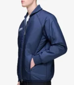 2025 Adidas Originals Bramhope Spzl Blousson Blue Bomber Jacket For Unisex