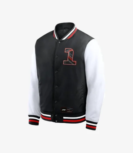 2025 Las Vegas Grand Prix Night Racing Full-Snap Bomber Jacket For Unisex