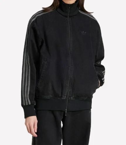 Adidas Originals Black Denim Jacket