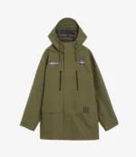 Unisex Adidas SPZL Sunnyhurst Olive Green Anorak Hooded Jacket