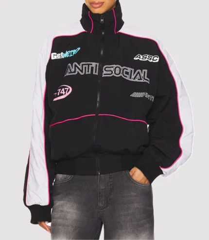 Anti Social Social Club Racing Track Jacket