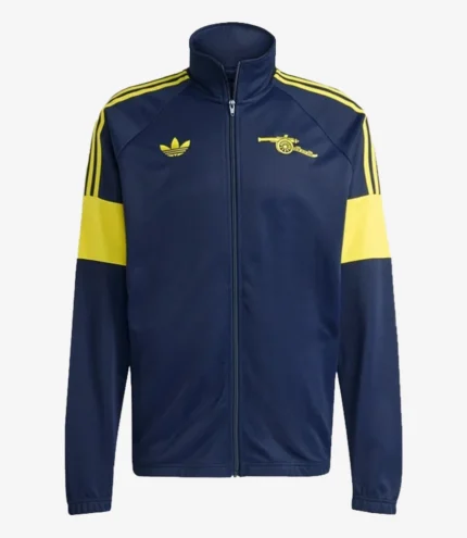 Unisex Arsenal Adidas LFSTLR Navy Track Jacket