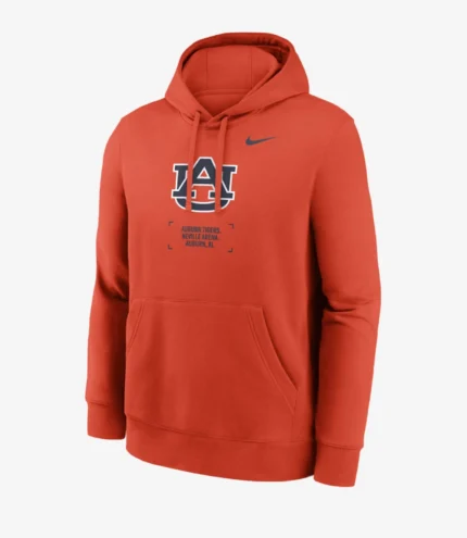 Auburn Club Basketball 2-Hit Nike College Pullover Hoodie