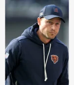 Ben Johnson Nike Chicago Bears Sideline Hoodie