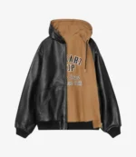 Carhartt 50th Anniversary Reversible OG Active Leather Jacket Black