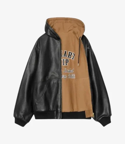 Carhartt 50th Anniversary Reversible OG Active Leather Jacket Black