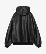 Carhartt 50th Anniversary Reversible OG Active Leather Jacket Black For Unisex